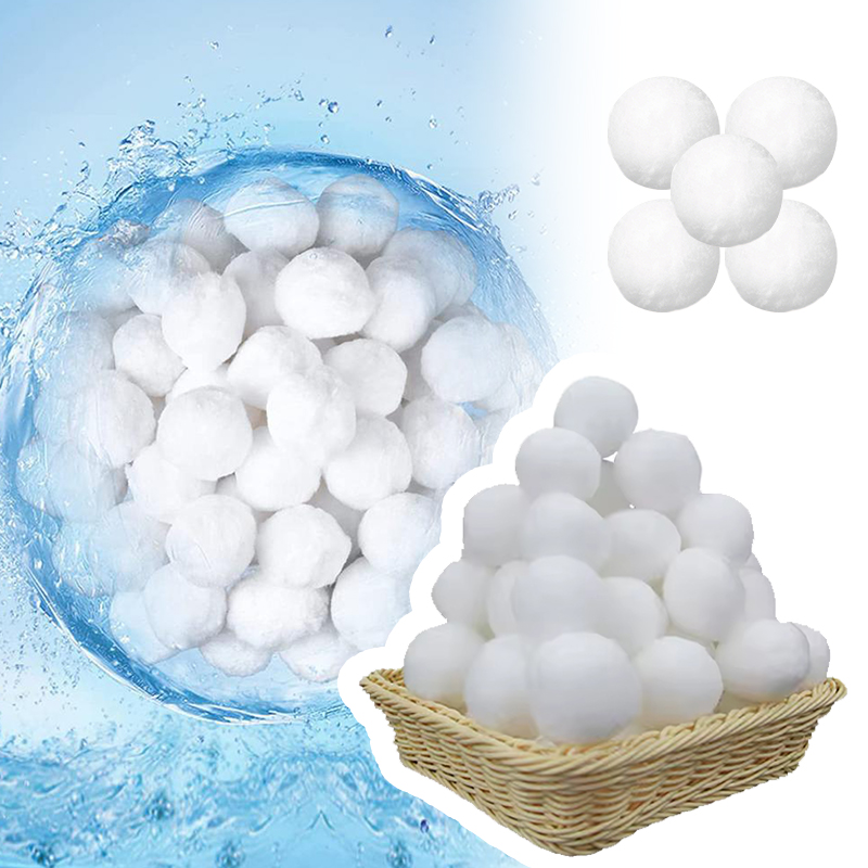 Aquarium Fish Diseases - 500g/Pack Schwimmbad-Reinigungsball Pool-Filterbälle Reinigungsfasern Abwasserbehandlung Aquariumfilter