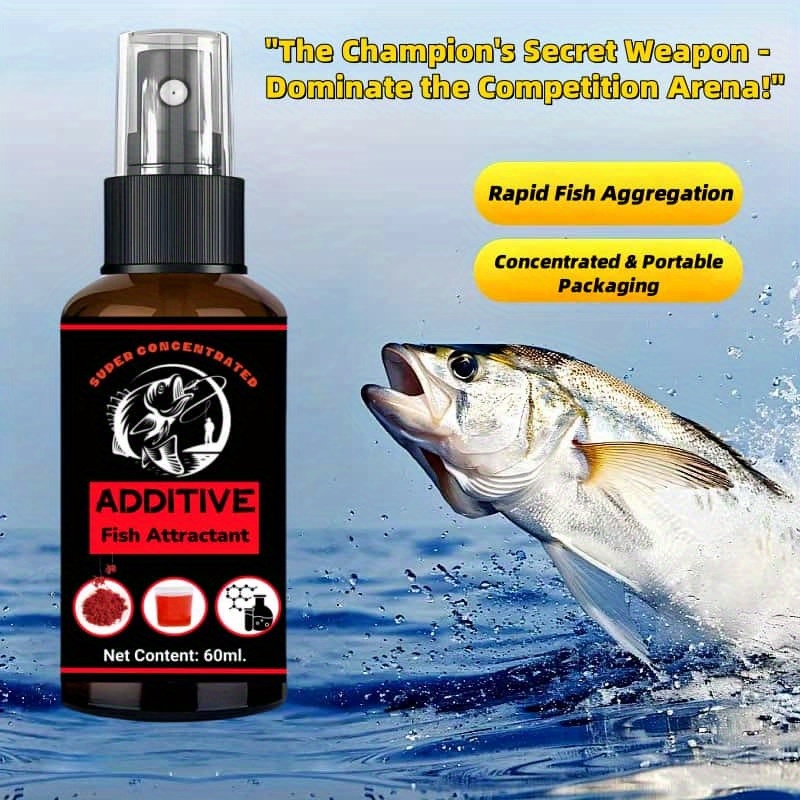 Aquarium Fish Diseases - 1 Stück superkonzentrierte Fischlockstoff-Köder-Marine-Fischformel, rote Farbe