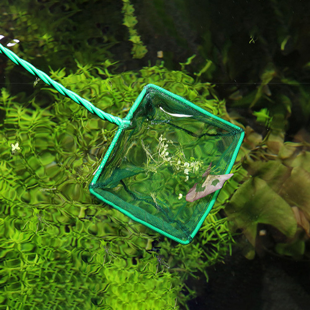 Aquarium Fishland - 2 Stück tragbares Fischernetz, Aquarium-Fischkeschernetz für