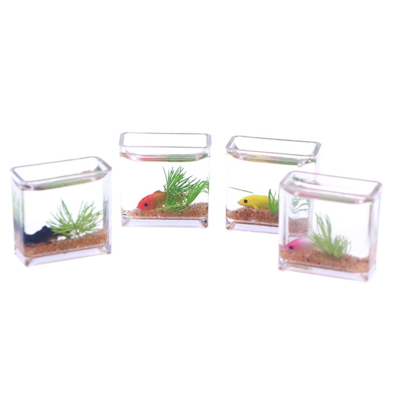 1 Stück 1:12 Puppenhaus Miniat – Fish Toys For Aquarium Bewertung und Preis
