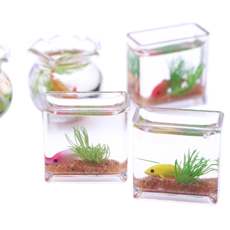 1 Stück 1:12 Puppenhaus Miniat – Fish Toys For Aquarium Bewertung und Preis