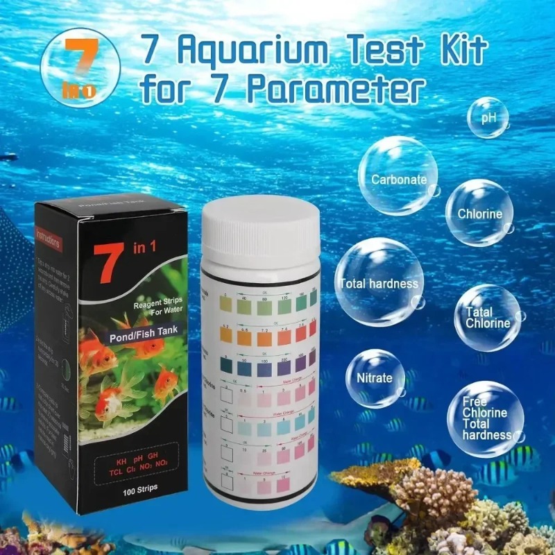 Aquarium-Teststreifen für Süßw – Aquarium Fish Freshwater Bewertung und Preis