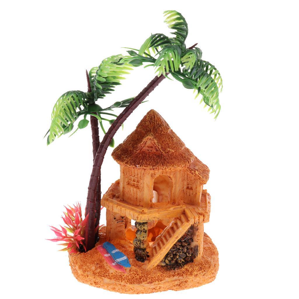 Künstlicher Kokosnussbaum, ver – Aquarium Fish Cave Bewertung und Preis