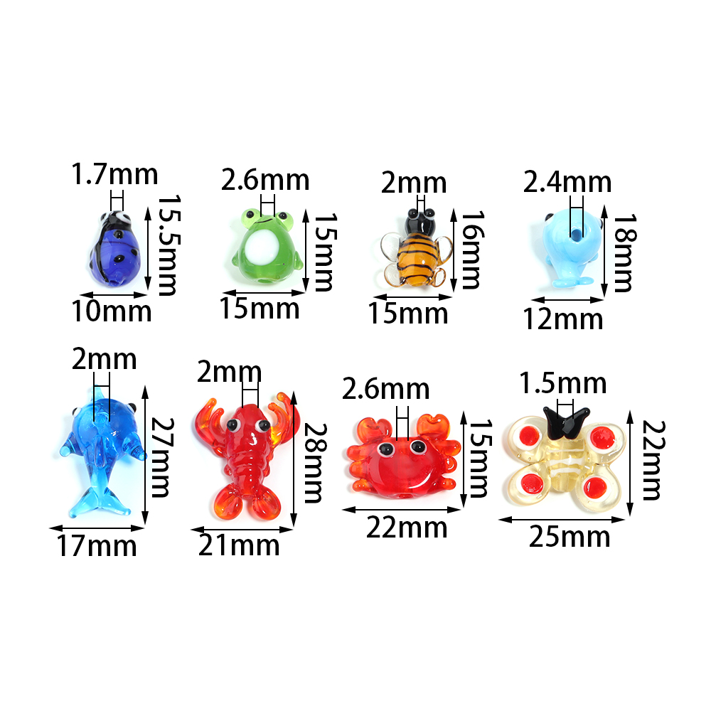 2 Stück Glas Anhänger Meeres t – Aquarium Mini Fish Bewertung und Preis