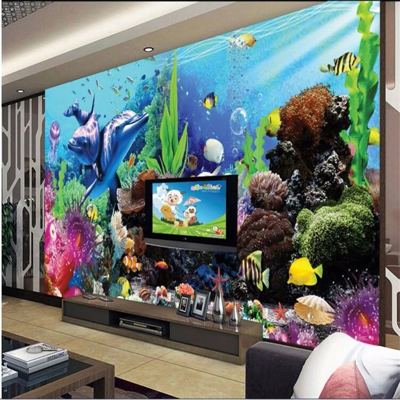 Beibehang benutzerdefinierte 3 – Aquarium Fish Live Wallpaper Bewertung und Preis