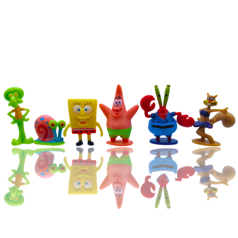 6 Stück SpongeBob Aquarium-Dek – Aquarium Fish Land Bewertung und Preis