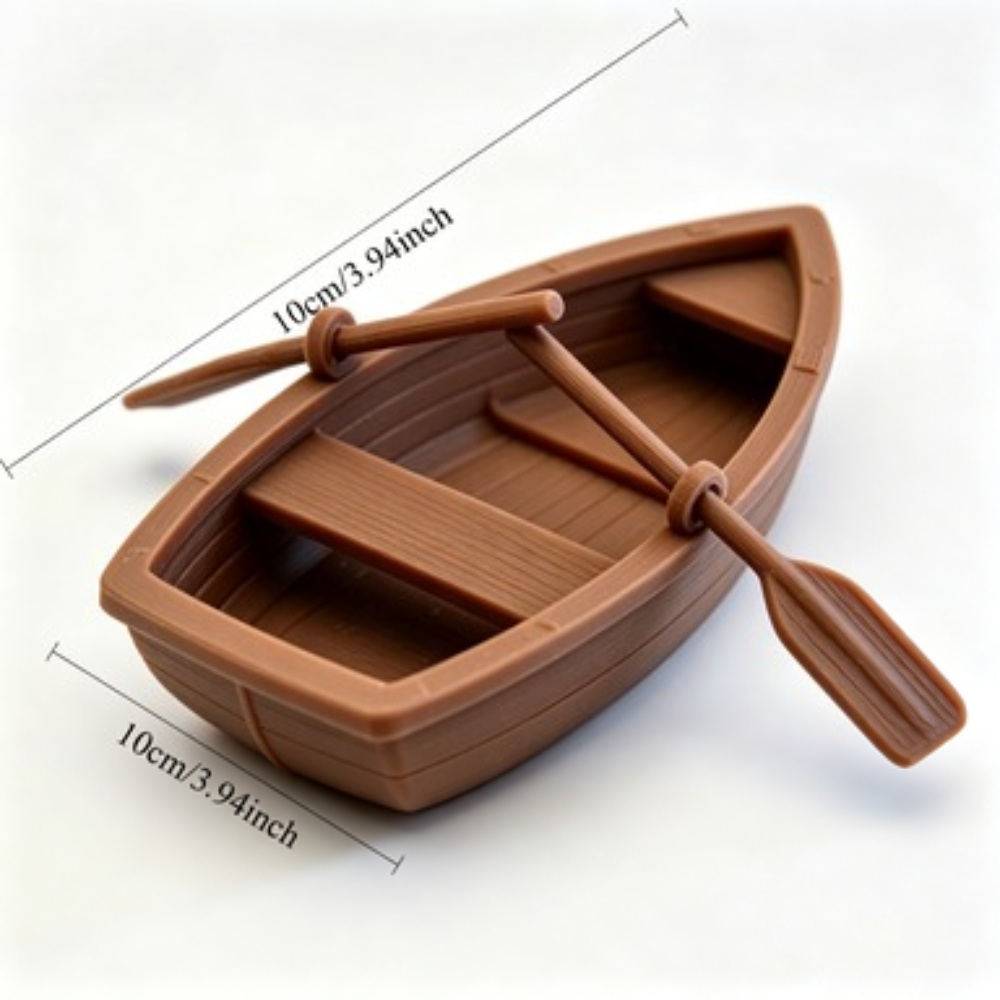 Mini Doppelruder-Holzboot Aqua – Aquarium Mini Fish Bewertung und Preis