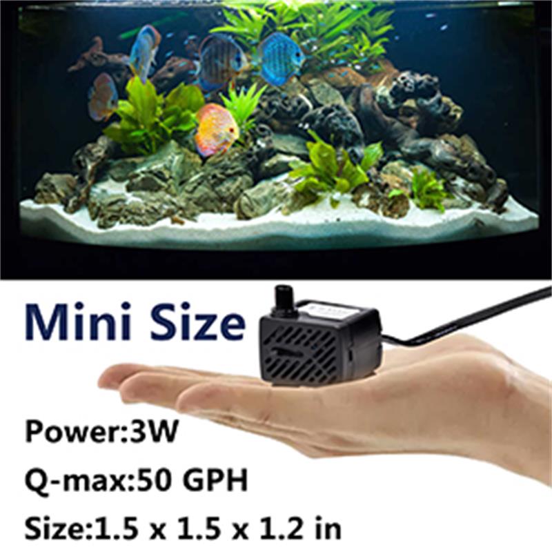 Mini-Wasserpumpe für Aquarien, – Aquarium Mini Fish Bewertung und Preis