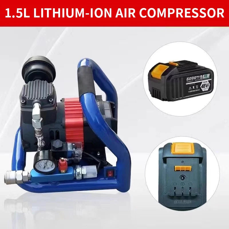 Lithium-Ionen-Luftkompressor,  – Air Pump Silent Bewertung und Preis