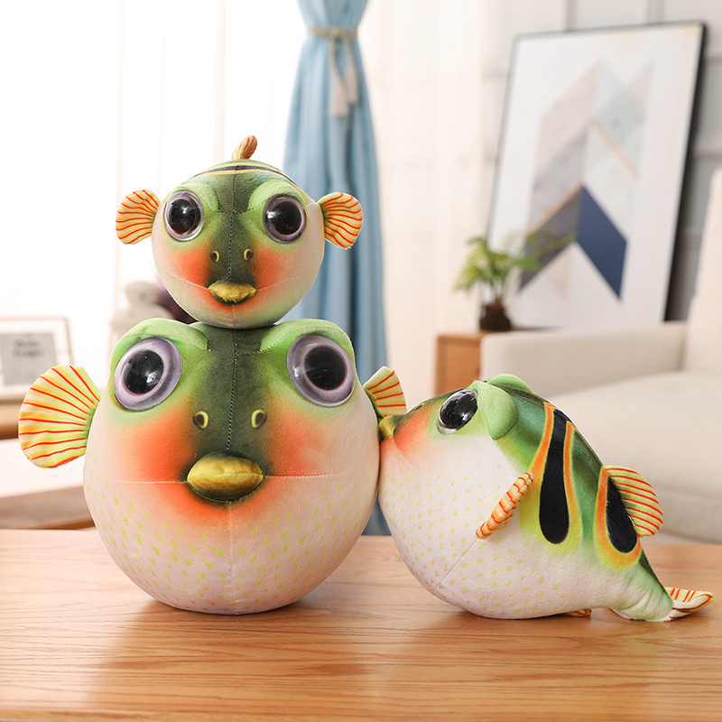 Echt Leben Pufferfish Plüsch S – Fish Toys For Aquarium Bewertung und Preis