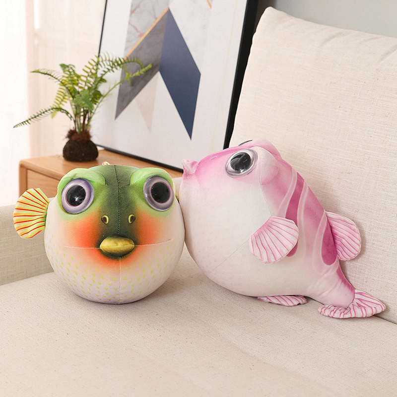 Echt Leben Pufferfish Plüsch S – Fish Toys For Aquarium Bewertung und Preis