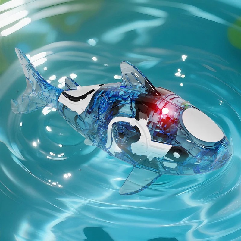 Elektrisches Hai-Spielzeug für – Fish Toys For Aquarium Bewertung und Preis